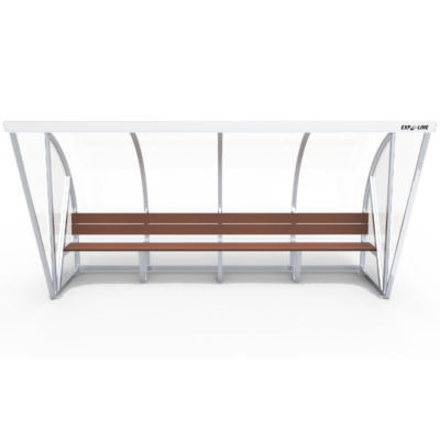 Volledig gelaste dug-out | Bank | model Deluxe