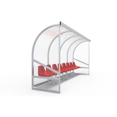 Volledig gelaste dug-out | model Comfort | Zitjes